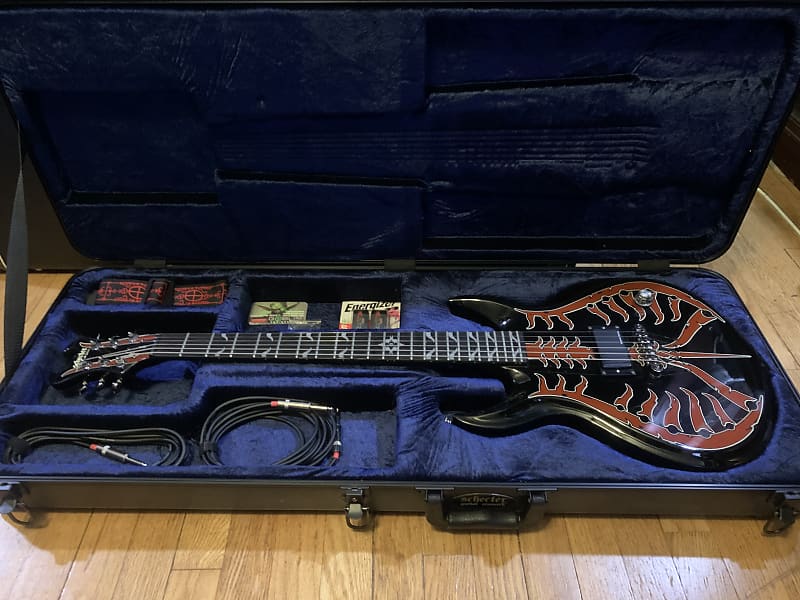 Schecter Guitar Research Devil Spine-8 Electric Guitar Bio