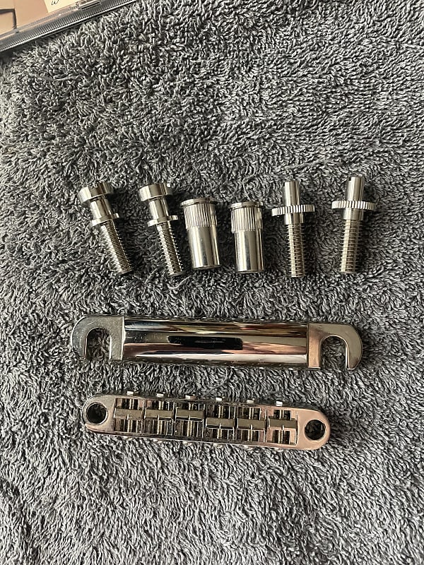 Gotoh Tailpiece and bridge setup Es335 etc Reverb