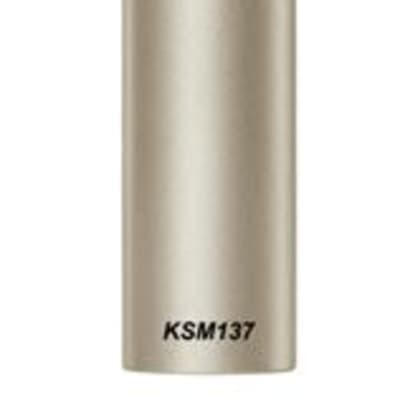 Shure KSM137 Cardioid Condenser Microphone with Windscreen image 1