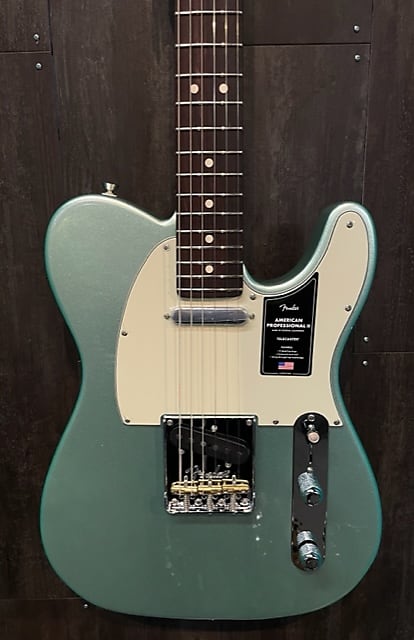 Fender American Professional II Telecaster - Mystic Surf Green image 1