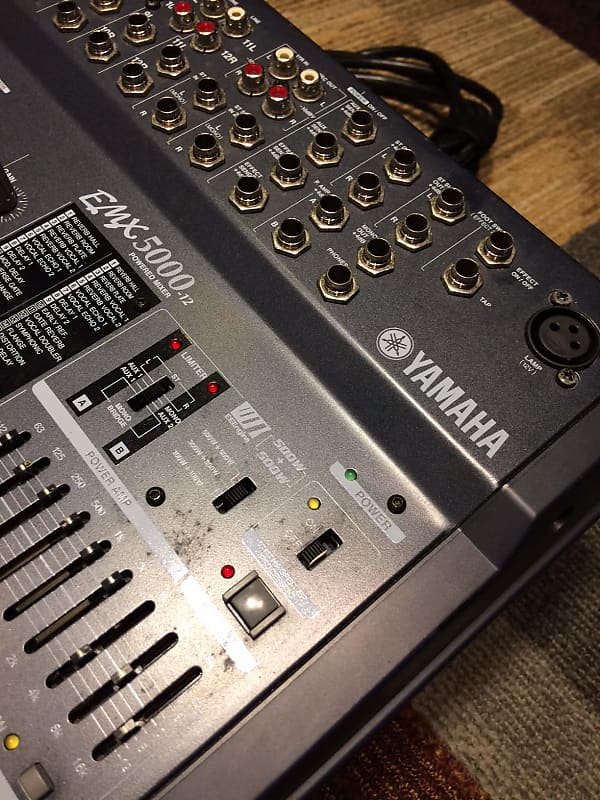 Yamaha EMX5000-12 12 Channel 1000w Powered Mixer | Reverb Yamaha EMX5000-12 12 Channel 1000w Powered Mixer | Reverb