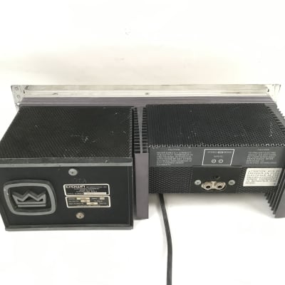 Vintage Crown D150A 2-Channel Professional Power Amplifier Amp image 5