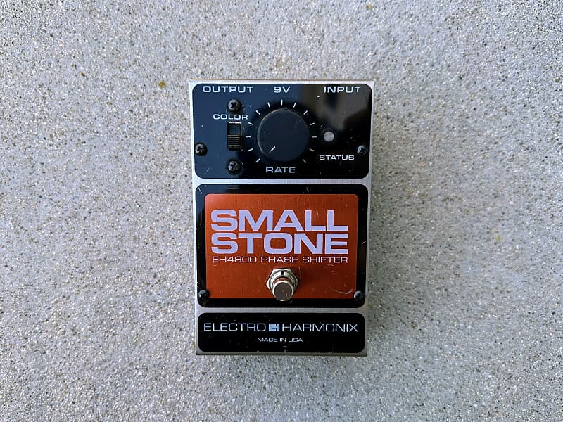 Analog Man Electro-Harmonix Small Stone Phase Shifter EH4800, True Bypass  and Volume Trim Pot