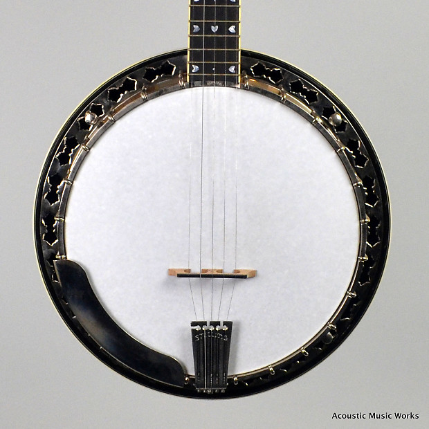 Stelling Master Flower, Resonator Banjo, Walnut Reverb