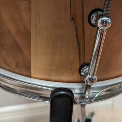 Custom Stave Snare Drum - Ambrosia Maple 2020 - Natural image 15