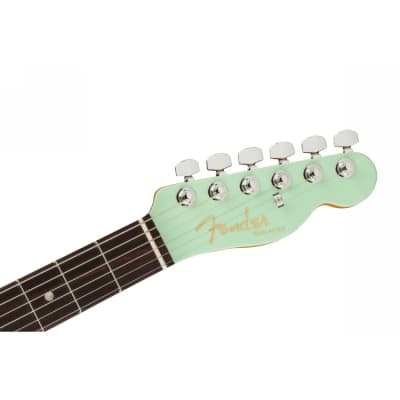 Fender American Ultra Luxe Telecaster Surf Green image 5