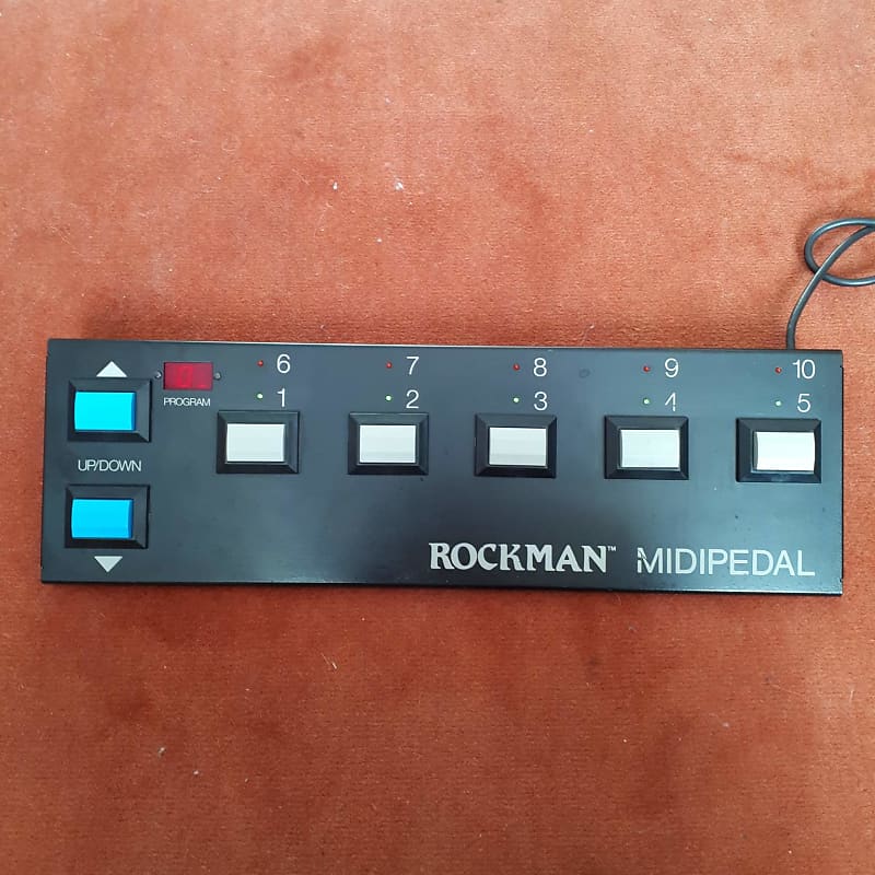 Rockman midi pedal 1991 foot controller