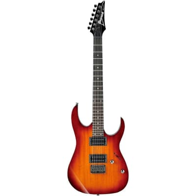 新品 Ibanez アイバニーズ RG421 BBS Blackberry Ibanez RG421 Electric Guitar Blackberry Sunburst | Guitar Center
