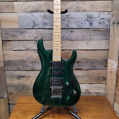 Ibanez 1993 S540 MIJ Metallic Green, Maple Neck Custom Made | Reverb