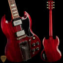 Gibson Custom Shop 60th Anniversary 1961 SG/LP Standard Sideways Vibrola VOS Cherry Red
