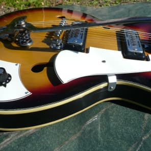 Teisco EP-2T Hollow Body Electric Guitar Japan Vintage