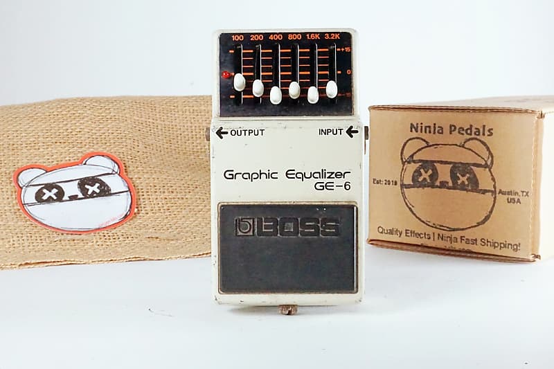 代引き人気 BOSS Pedal GE-6 (Graphic Boss Graphic - Equalizer) 楽器