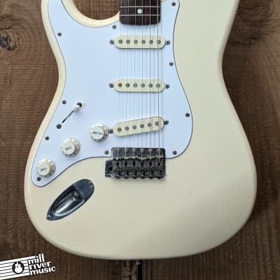 Fender Stratocaster ST-362/L MIJ Left-Handed Olympic White 1984-87 w/ HSC Lefty Japan image 2