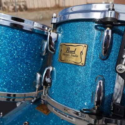 Pearl Masters BIRCH Studio Ocean Sparkle Lacquer 6pc Birch Shell Pack -No hdw. | 8,10,12,14,16,22'' image 5