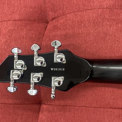 Jericho Avenger Baritone Electric Guitar with EMG Pickups - White Top image 13