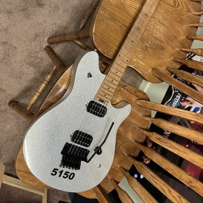 EVH WOLFGANG STANDARD Fender EDDIE VAN HALEN 5150 2022 - SILVER SPARKLES for sale