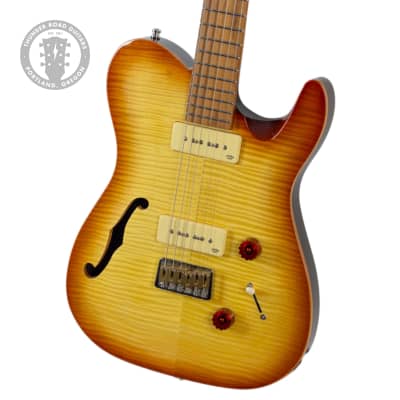 2018 Chapman ML3 Traditional Semi-Hollow Pro Flamed Maple Vintage Honey Burst for sale
