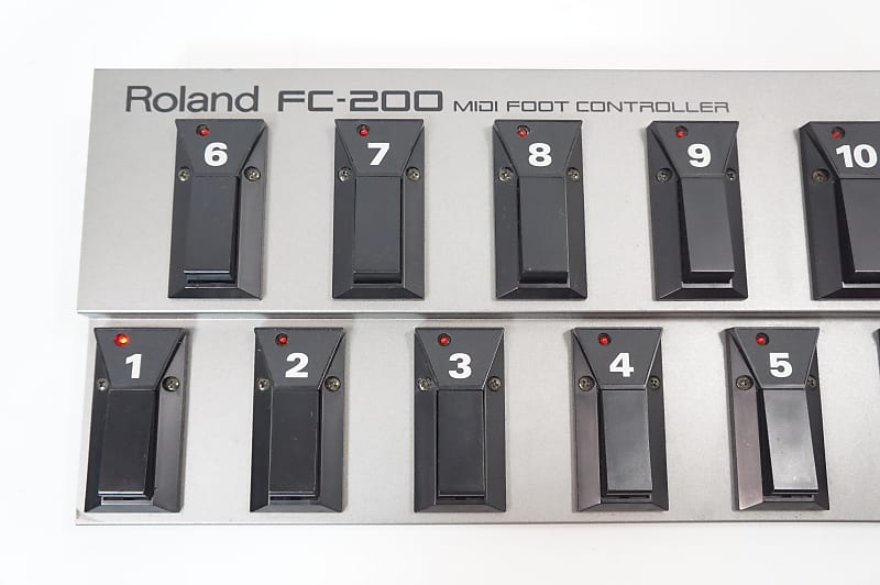 Roland FC-200 MIDI Foot Controller Battery Powered