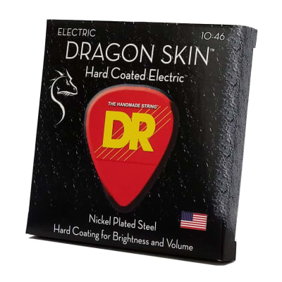 DR Strings Dragon Skin Clear Coated Electric Guitar Strings: Medium 10-46 image 4