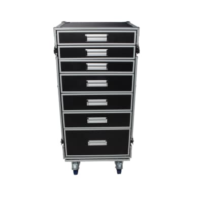 OSP PRO-WORK Utility Case with 7 Drawers and Standing Lid Table image 3