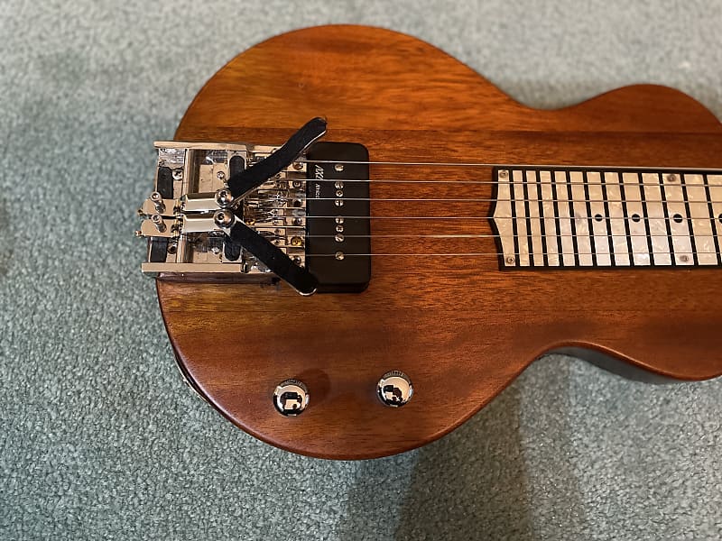 Recording King Lap Steel Natural w/Duesenberg Benders rare Reverb