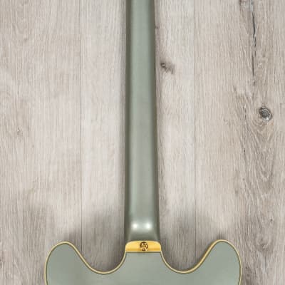 Guild Starfire VI Semi-Hollow Guitar, Ebony Fretboard, Shoreline Mist image 5