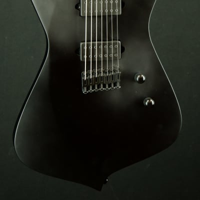 Ibanez Iceman Iron Label 7string Electric Guitar w/Bag - Black Flat image 7