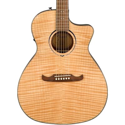 Fender Limited Edition FSR FA-345CE Flame Maple Top Auditorium Acoustic-Electric Guitar image 1