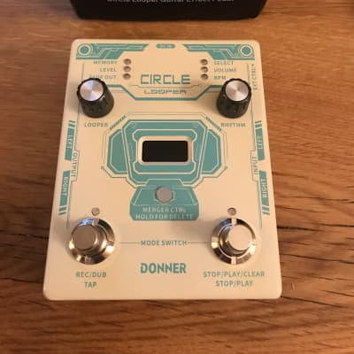 Donner Loop Effect Pedal with Drum Machine and USB Integration image 1