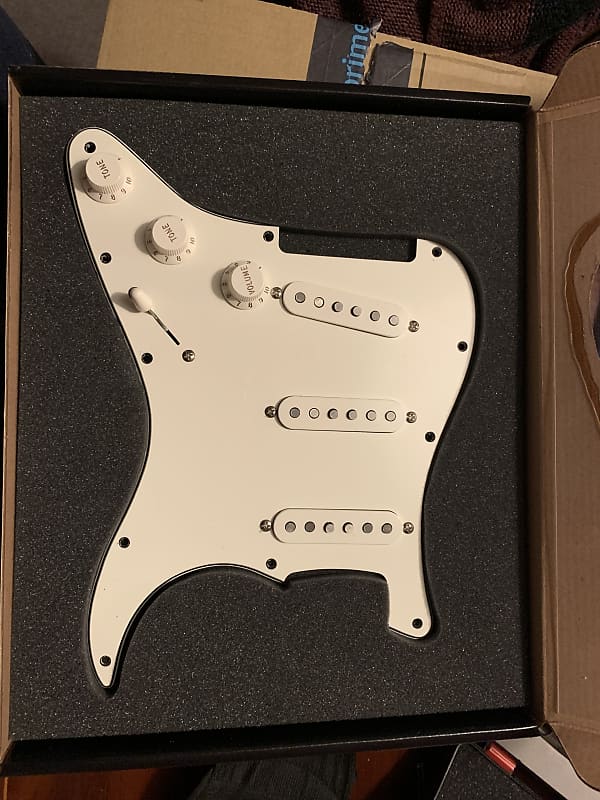 Fender Stratocaster CS69 pickup assembly 2022 - White | Reverb UK