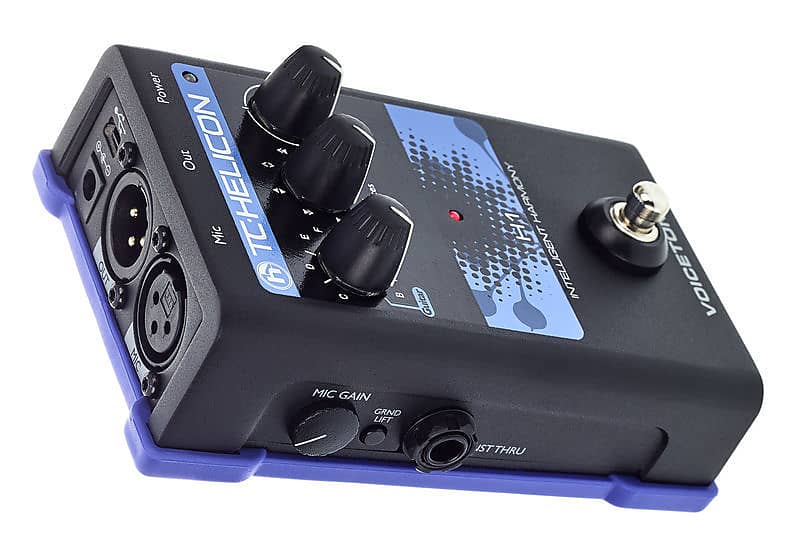 TC-Helicon VoiceTone H1 Vocal Processor Pedal | Reverb