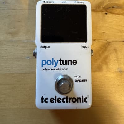 ギター tc electronic polytune2 TC Electronic Polytune 2 Polyphonic Tuner Pedal | Reverb