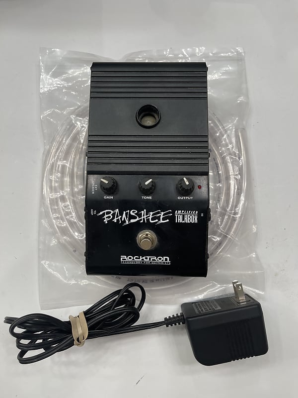 Rocktron Banshee Amplified Talkbox Talk Box Vocal Effect