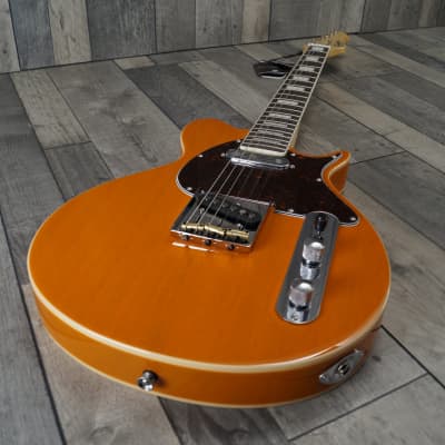Revelation TTX DB Electric Guitar, Trans Orange image 3
