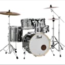 Pearl Export 5-pc. Drum Set w/830-Series Hardware Pack, Smokey Chrome