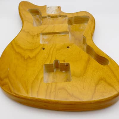 4lbs BloomDoom Nitro Lacquer Aged Relic Natural Jazz-Style Vintage Custom Guitar Body image 3