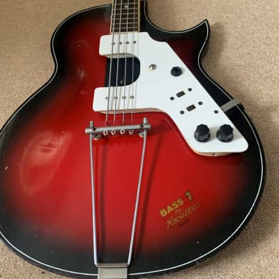Egmond Rossetti bass 7 1960's Red image 2