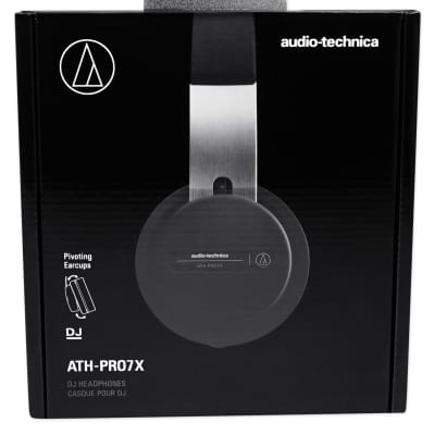 Audio Technica ATH-PRO7X Professional On-Ear DJ Headphones w/ 45mm Drivers image 7