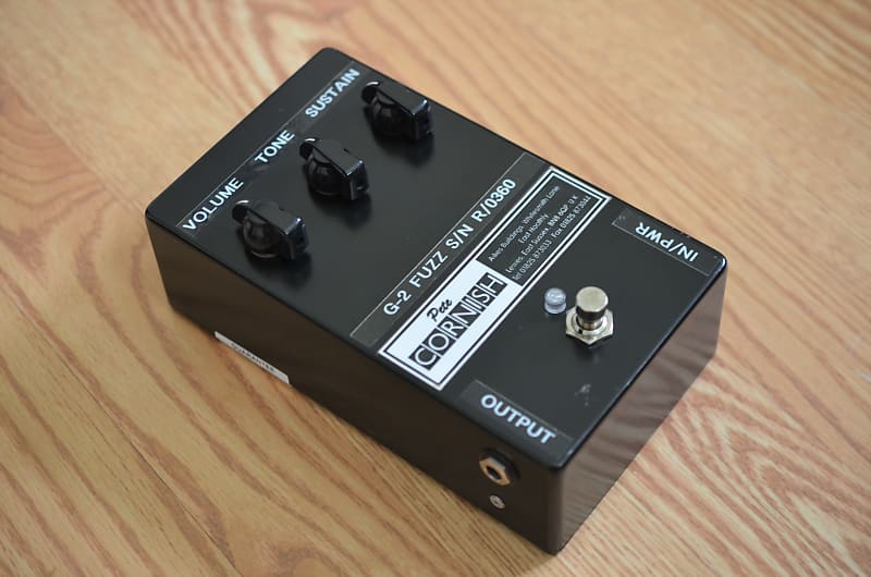 Pete Cornish G-2 Distortion Black | Reverb