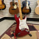 Fender Eric Johnson Stratocaster with Maple Fretboard c,2005 Candy Apple Red