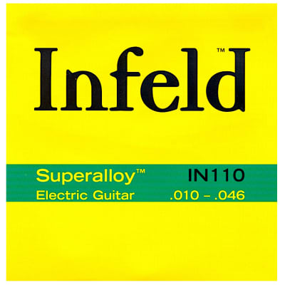 Thomastik-Infeld IN110 Infeld Superalloy Electric Guitar Strings - Medium Light (.10 - .46)