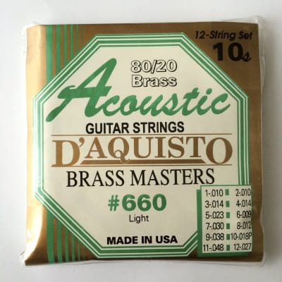 d'Aquisto Acoustic Brass Master 660L for sale