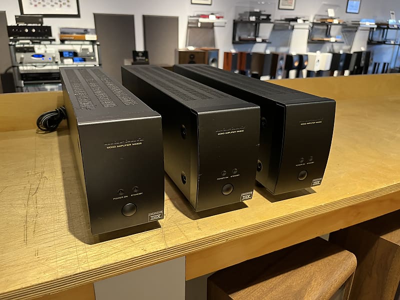 Set of 3 Marantz MA500U Monoblock Amplifiers - 125 Watts Per Channel!  			