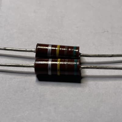 Kamaya 510k ohm .5w carbon comp resistor 10% image 1