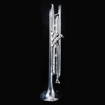 Bach LR180S37 Stradivarius 180 Series Profess Bb Trumpet #37 Bell, Silver Plated image 4