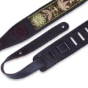 Levy’s 2.5″ DBR Garment Leather Guitar Strap With Souldier Design
