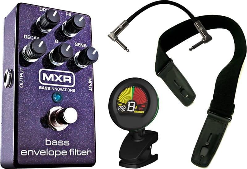 MXR by Dunlop M82 Bass Envelope Filter Bundle Purple image 1