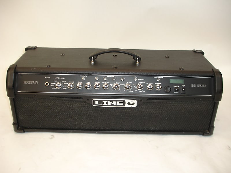 Line 6 spider iv hd150 150w guitar amp deals head