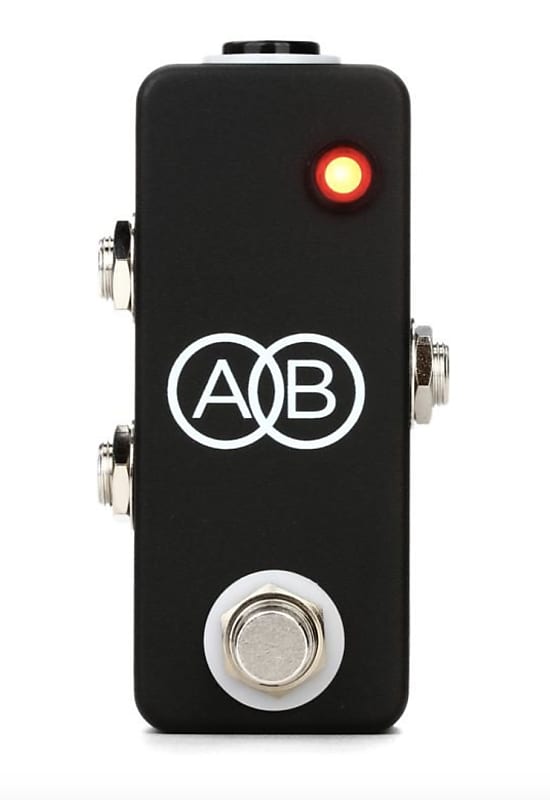 JHS Mini A/B Box 2channel Line Switcher Pedal Reverb