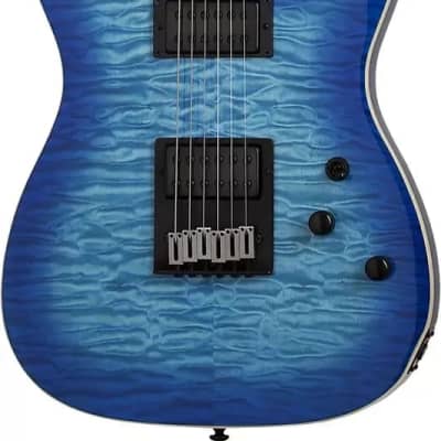 Schecter PT Pro Electric Guitar - Trans Blue Burst image 1